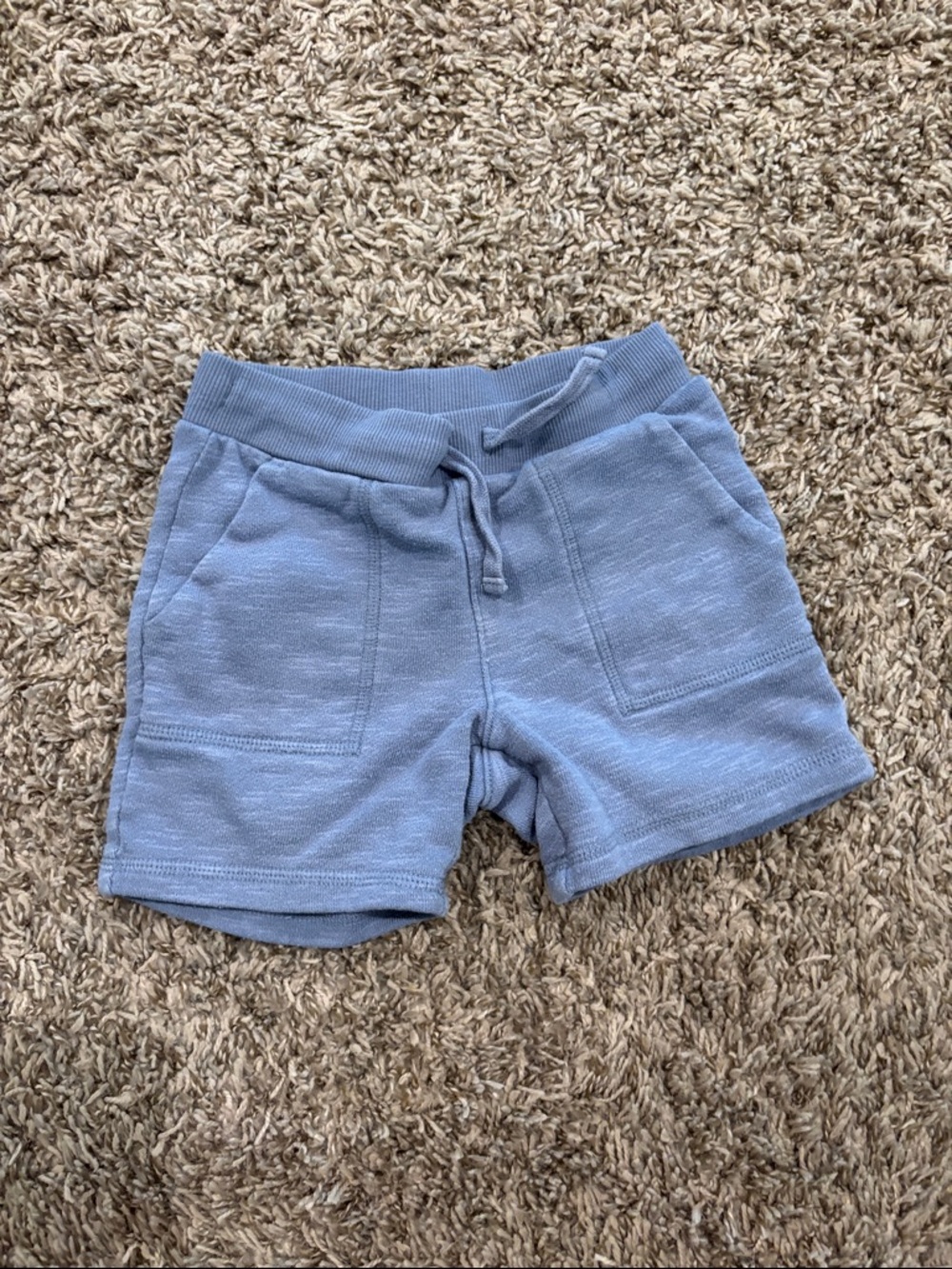 Janie and Jack sky blue cotton shorts. GUC
